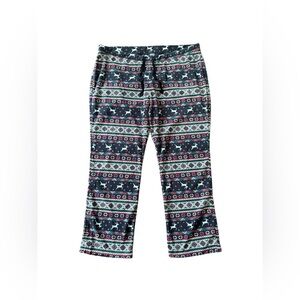 Old Navy Reindeer Fair Isle fleece pajama pants size XXL